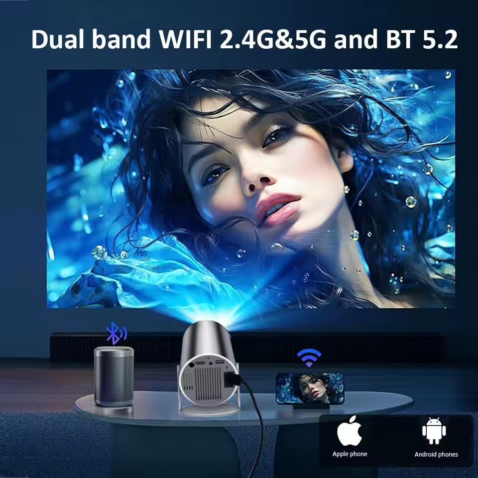 PocketVision Pro™ - Portable Mini Home Projector