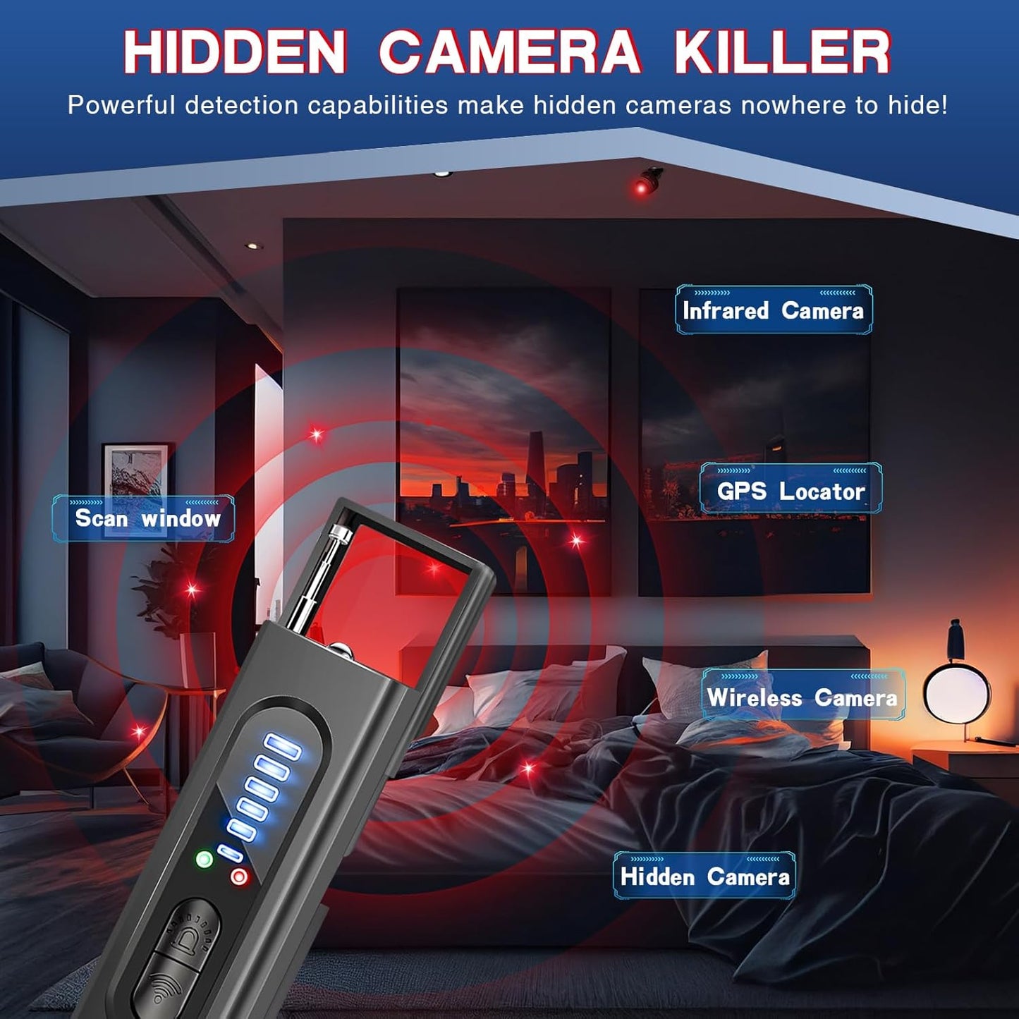 SpyFinder Pro™ - Hidden Camera Detector