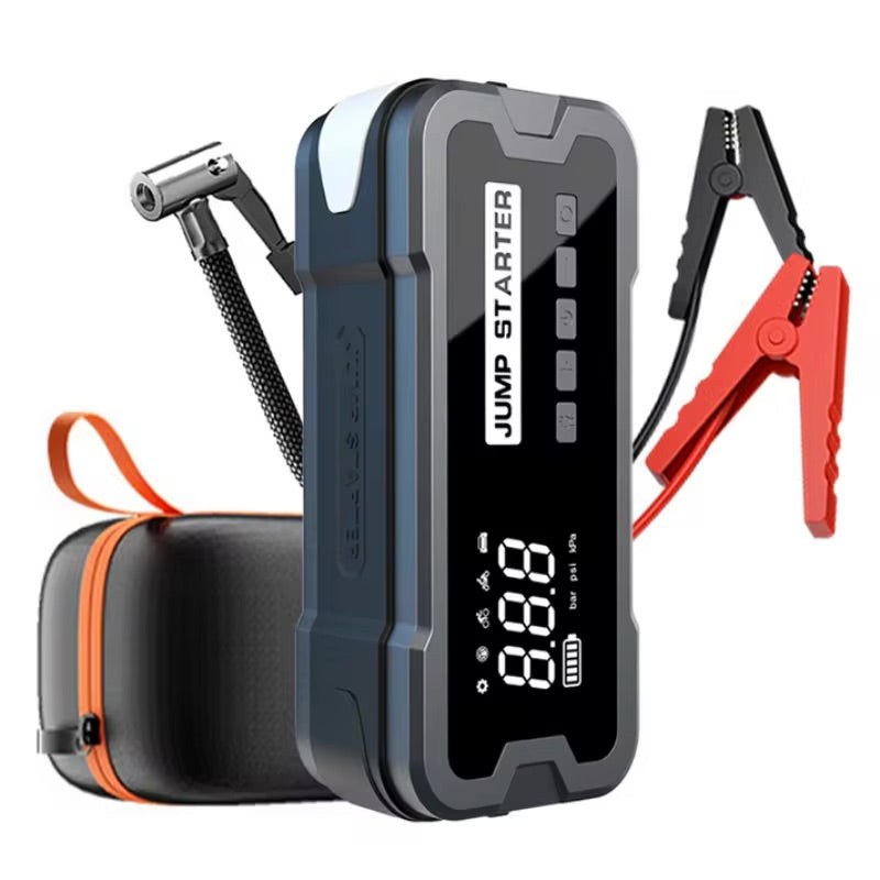 Roadside Rescue™ - Portable 4-in-1 Air Compressor And Jump Starter